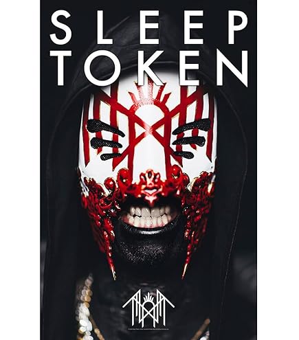 Sleep Token Hypnosis Logo Textile Poster 70Cm X 106Cm Black